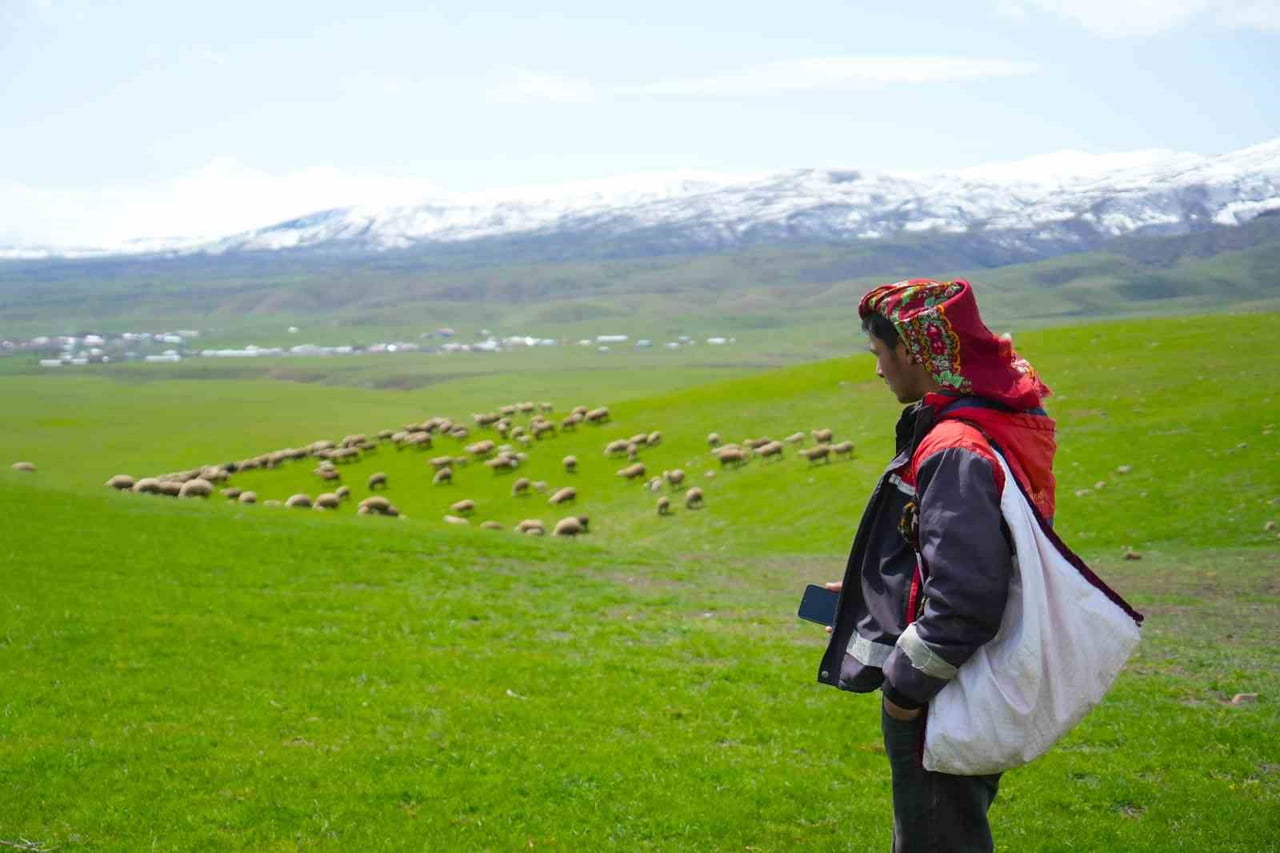 GENÇLERİN KIRSALDA ÜRETİME KATILIMINI ARTIRMAYI HEDEFLEYEN "KIRSALDA BEREKET KÜÇÜKBAŞA DESTEK...