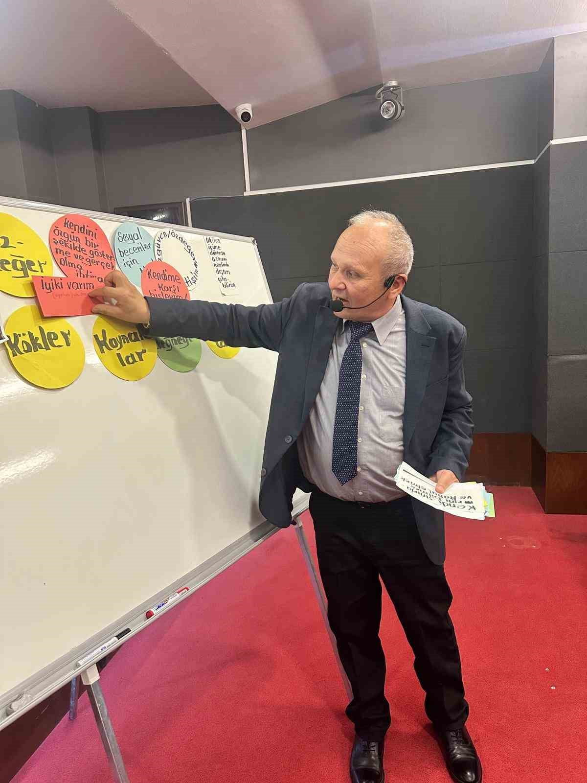 GİRESUN KENT KONSEYİ’NİN ORGANİZASYONUNDA, YÜKSEK SOSYAL PEDAGOG CEVDET MARAŞ’IN KATILIMIYLA...