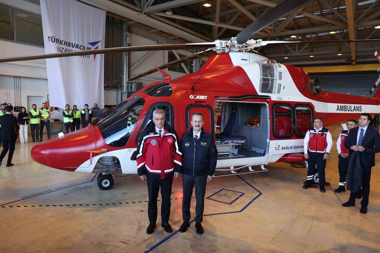 ‘GÖKBEY HAVA AMBULANSI HAVALANMA LANSMANI, ÜRETİMİ VE UÇUŞ TEST FAALİYETİ' TUSAŞ'IN...