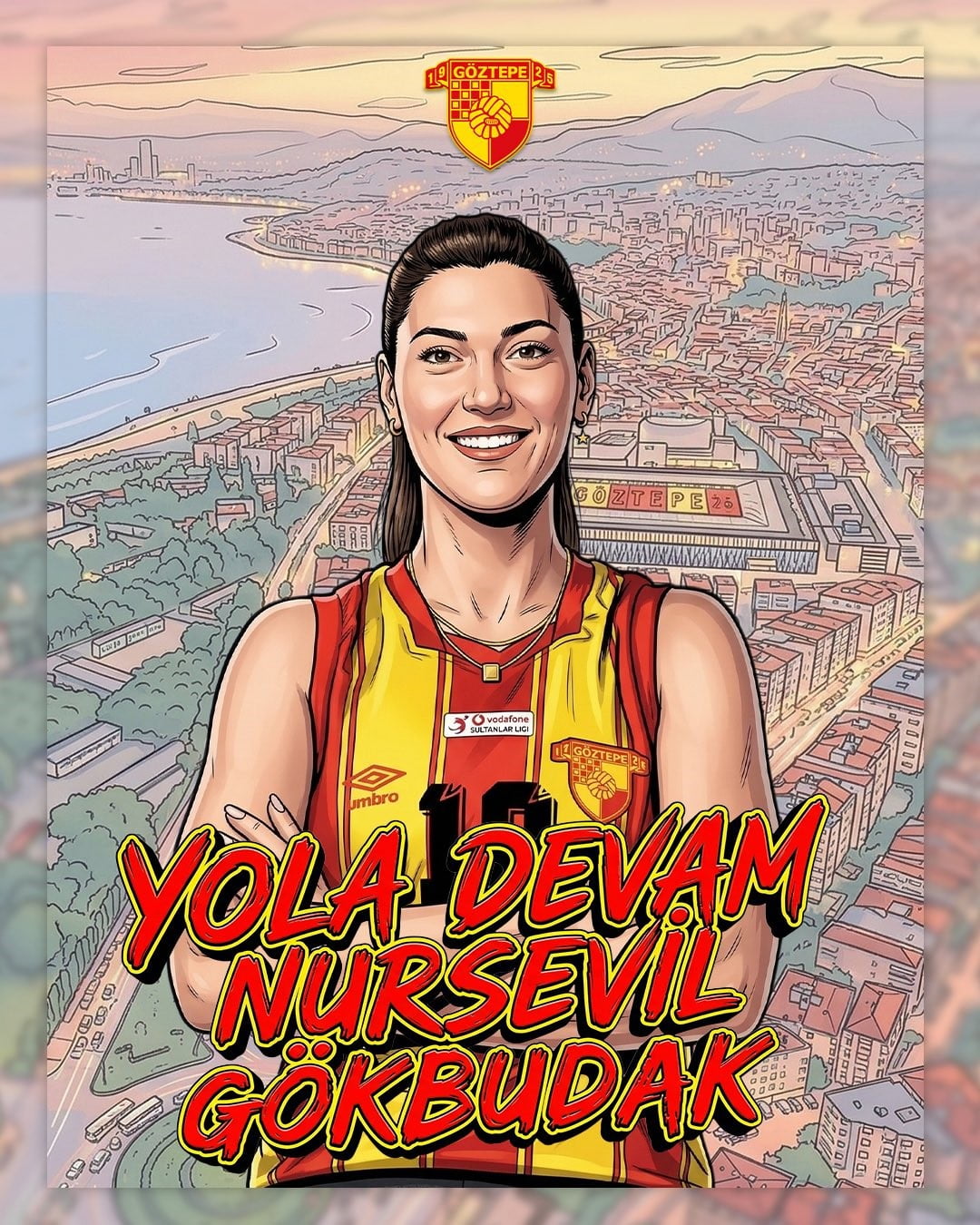GÖZTEPE VOLEYBOL, SMAÇÖR EZGİ BEKTAŞ VE PASÖR NURSEVİL GÖKBUDAK İLE SÖZLEŞME YENİLEYEREK YENİ...