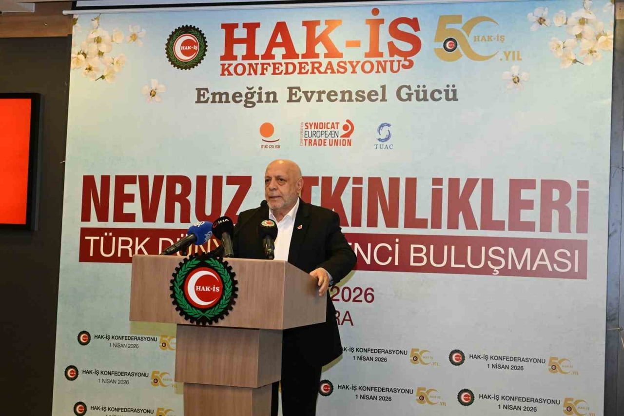 HAK İŞÇİ SENDİKALARI KONFEDERASYONU (HAK-İŞ) GENEL BAŞKANI MAHMUT ARSLAN, "YAKIN TARİHTE NEVRUZ...