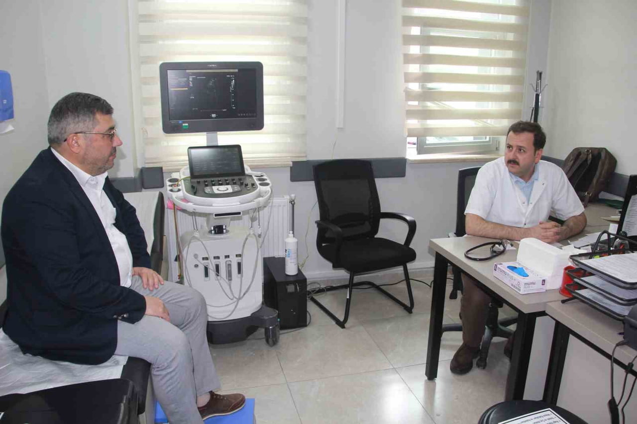 HASTA İSMAİL KIZILKAYA VE DOKTOR SEÇKİN DERELİ