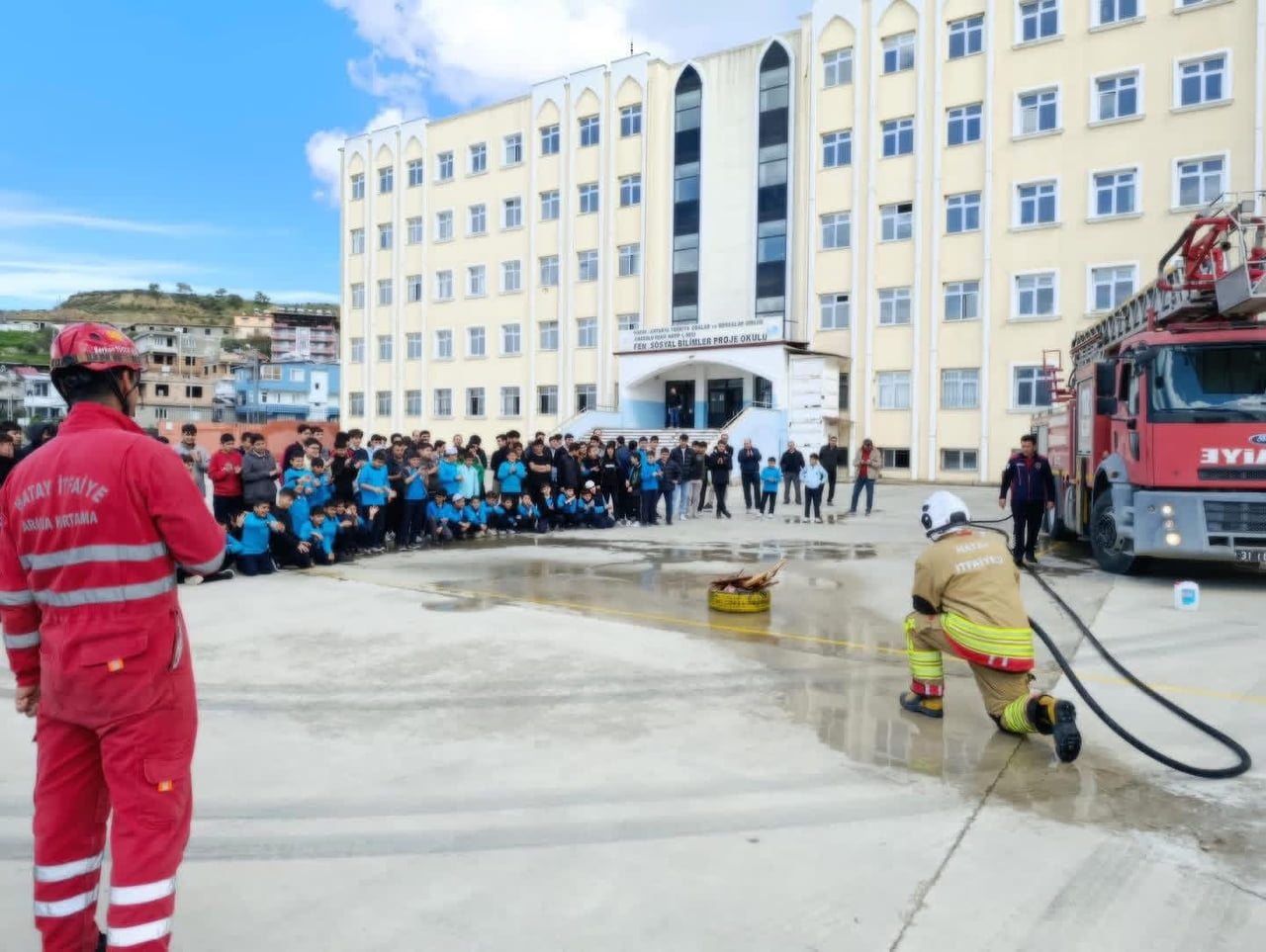 HATAY’IN ANTAKYA İLÇESİNDE TÜRKİYE ODALAR VE BORSALAR BİRLİĞİ ANADOLU İMAM HATİP LİSESİ...