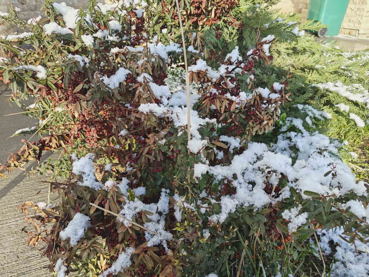 HAVA SICAKLIKLARININ DÜŞTÜĞÜ KAYSERL'DE NİSAN AYININ ORTASINDA KAR YAĞDI.