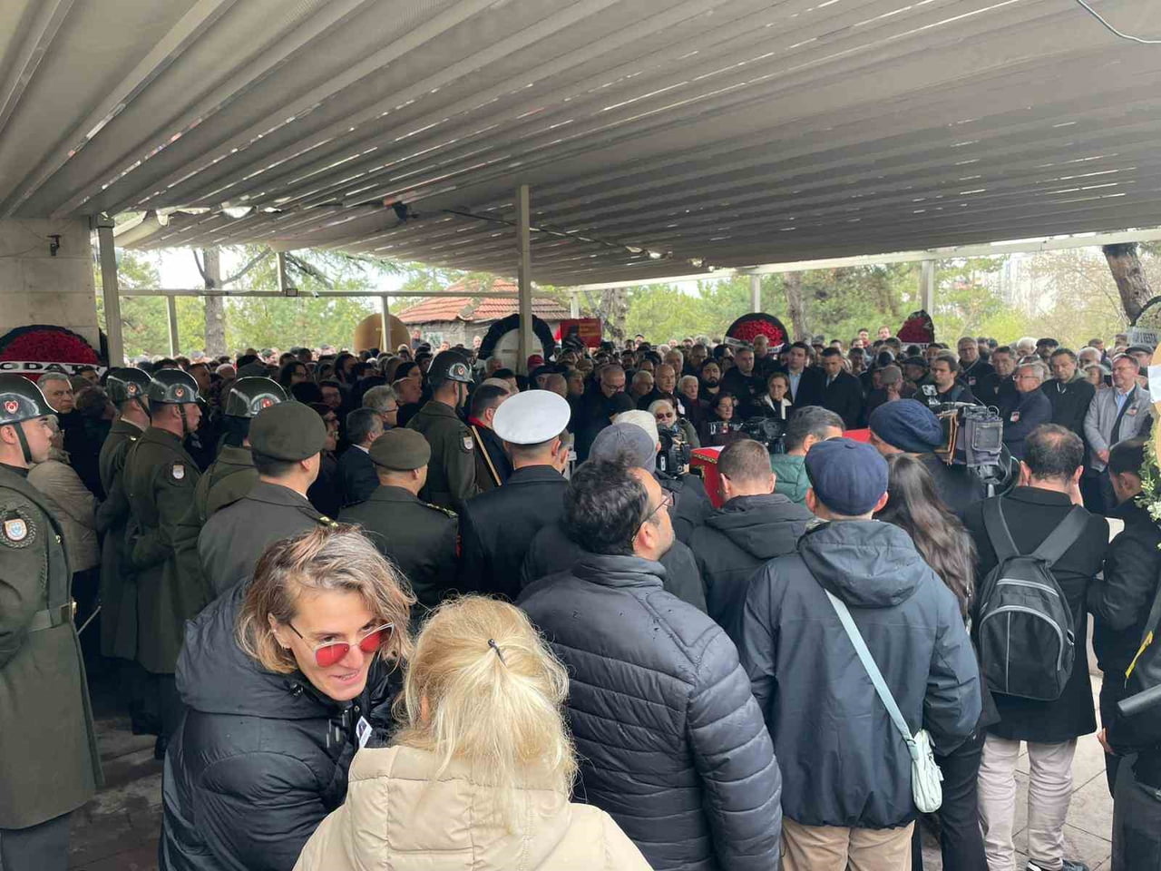 HAYATINI KAYBEDEN AKADEMİSYEN VE KIBRIS GAZİSİ PROF. DR. YALÇIN KÜÇÜK, ANKARA’DA DÜZENLENEN CENAZE...