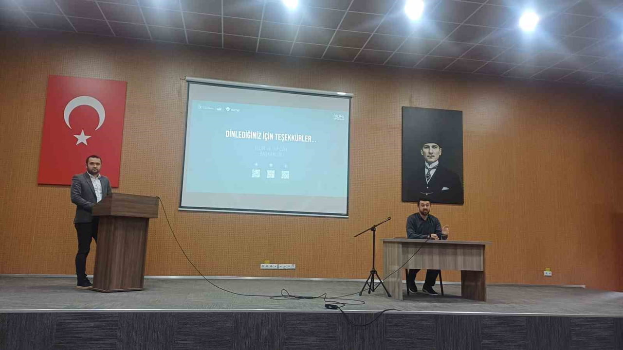 HİSARCIK 15 TEMMUZ ŞEHİTLERİ ANADOLU LİSESİ’NDE "İKLİM DEĞİŞİKLİĞİ" KONFERANSI