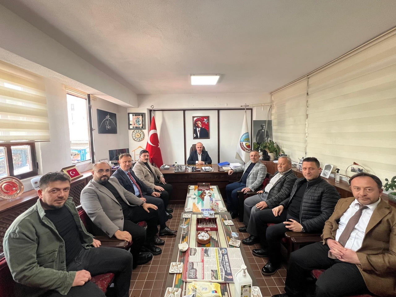 İL BAŞKANI YILDIRIM’DAN BAŞKAN TORUN’A ZİYARET