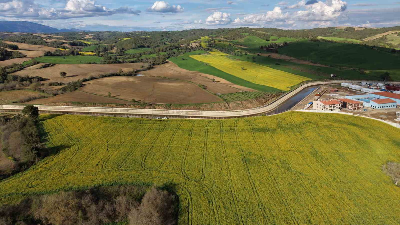 İMAMOĞLU İLÇESİNDE DEVLET DESTEĞİYLE EKİMİ YAPILAN KANOLA ÜRETİCİSİNİN YÜZÜNÜ GÜLDÜRÜRKEN SARIYA...