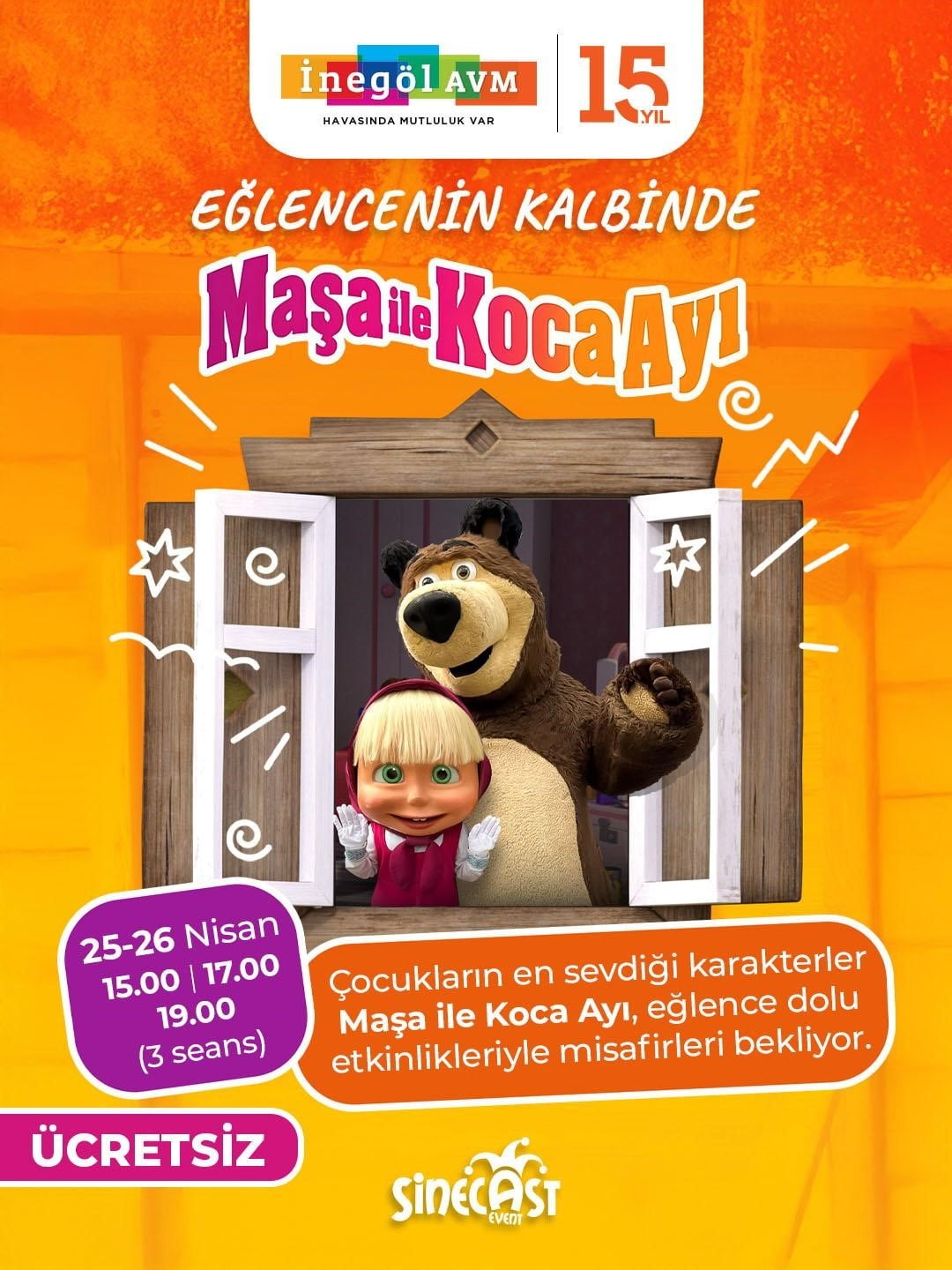 İNEGÖL AVM, 23 NİSAN COŞKUSUNU GÜN BOYU SÜRECEK ATÖLYELER, DEFİLELER VE GÖSTERİLERLE ÇOCUKLAR VE...