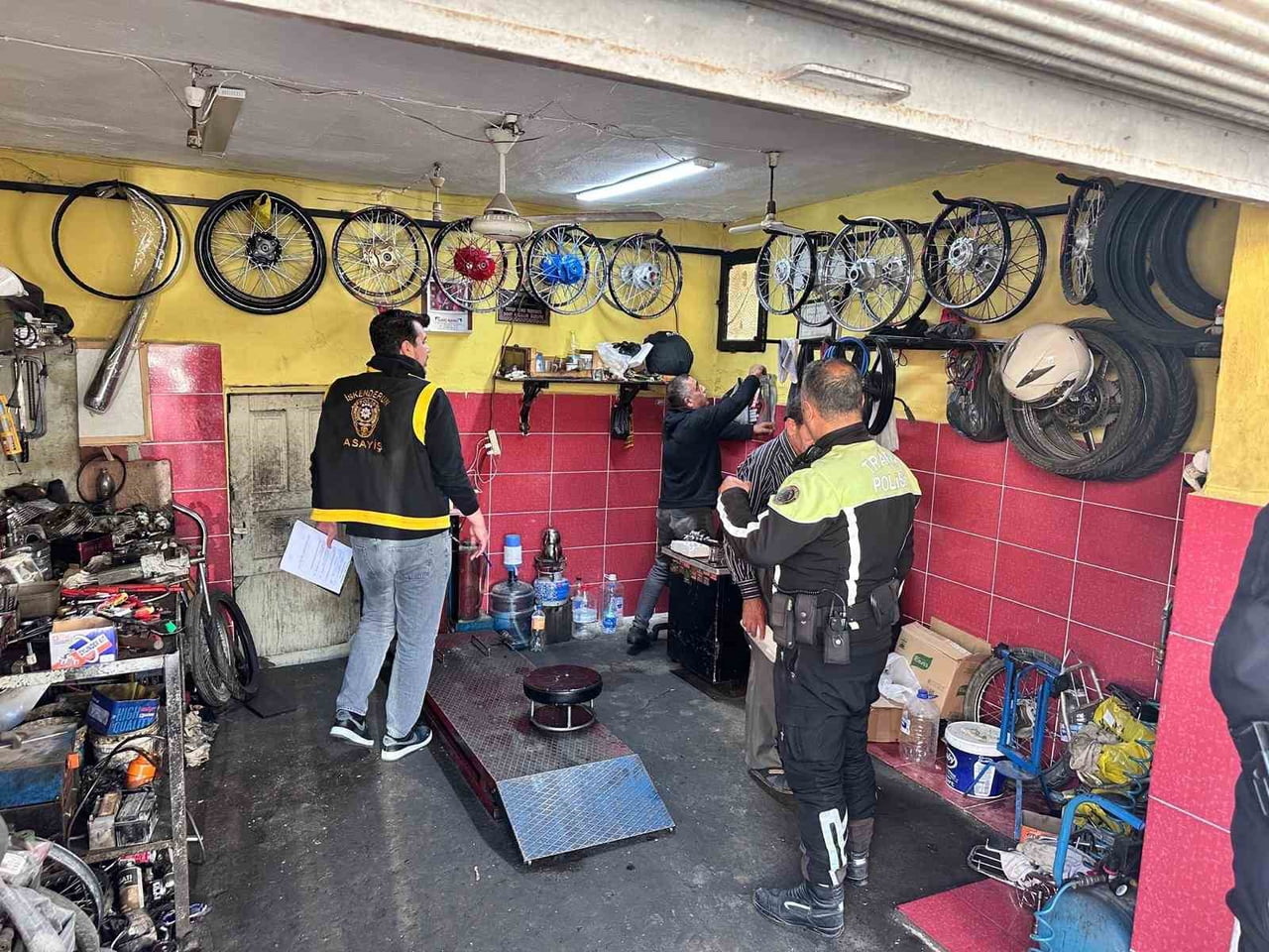 İSKENDERUN’DA MOTOSİKLET HIRSIZLIĞINA YÖNELİK DENETİM