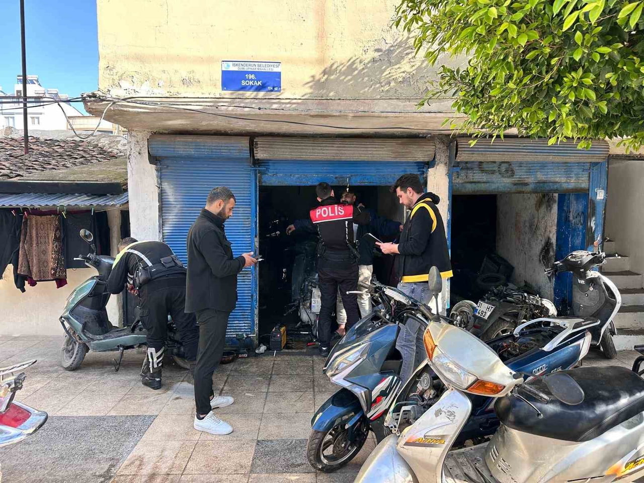 İSKENDERUN’DA MOTOSİKLET HIRSIZLIĞINA YÖNELİK DENETİM