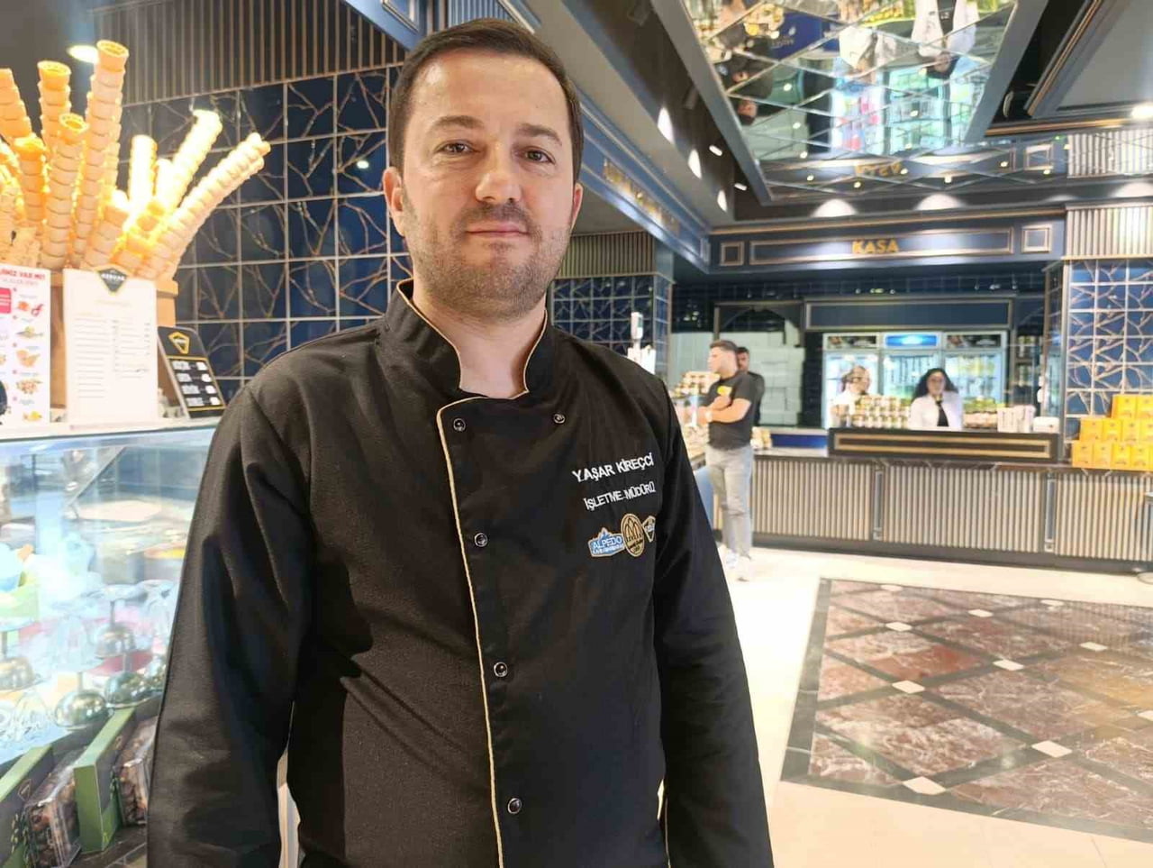 İŞLETME MÜDÜRÜ YAŞAR KİREŞCİ, "DONDURMA DENİNCE KAHRAMANMARAŞ VE DÖVME DONDURMA İLK SIRADA YER...