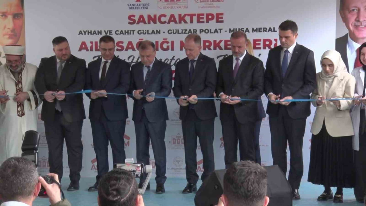 İSTANBUL'UN SANCAKTEPE İLÇESİNDE BELEDİYE TARAFINDAN YAPIMI TAMAMLANAN 3 AİLE SAĞLIĞI MERKEZİ...