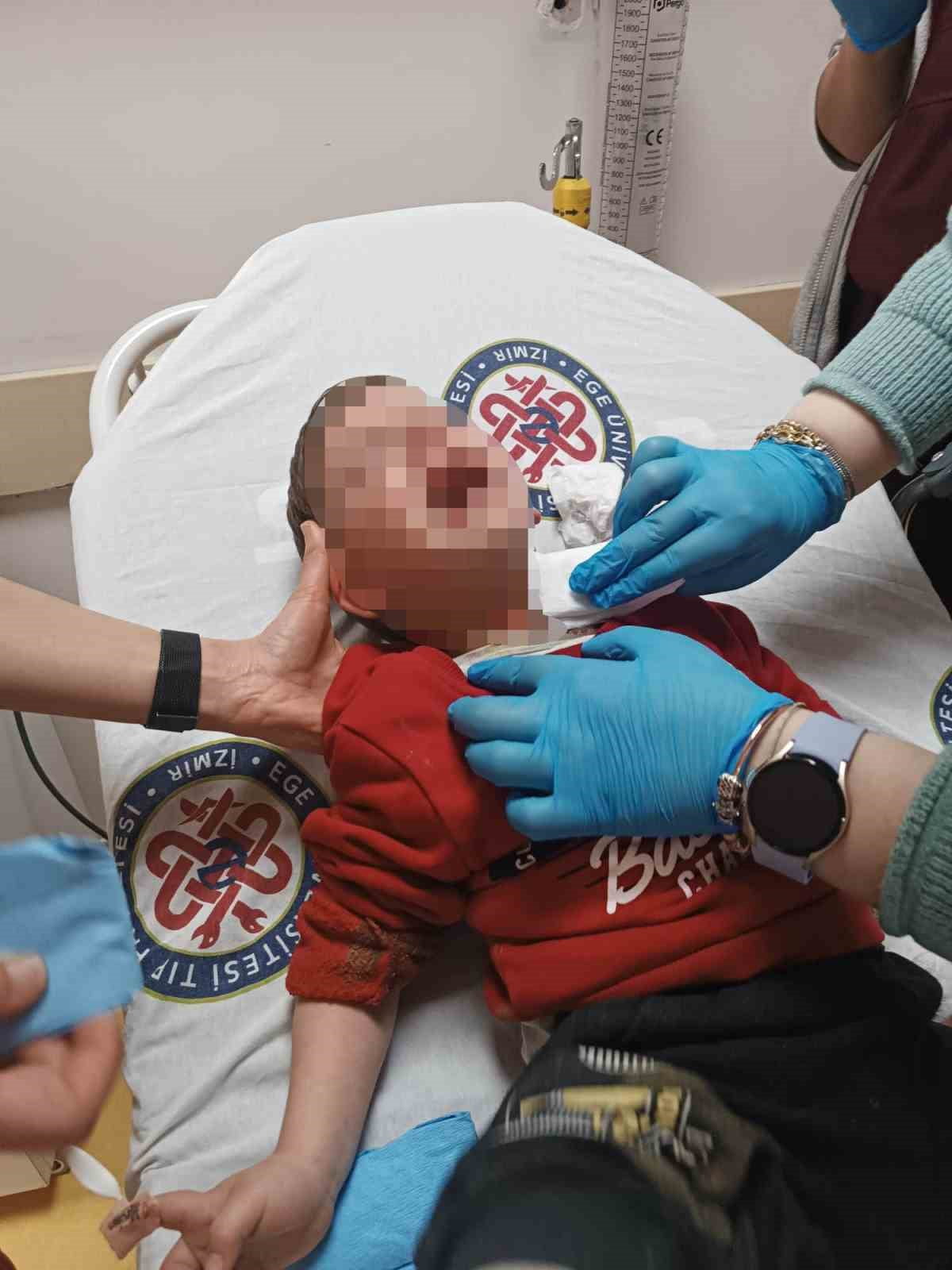 İZMİR’İN KARABAĞLAR İLÇESİNDE PARKTA OYUN OYNAYAN 2 YAŞINDAKİ ÇOCUĞU BIÇAKLA YARALAYAN ŞÜPHELİ...