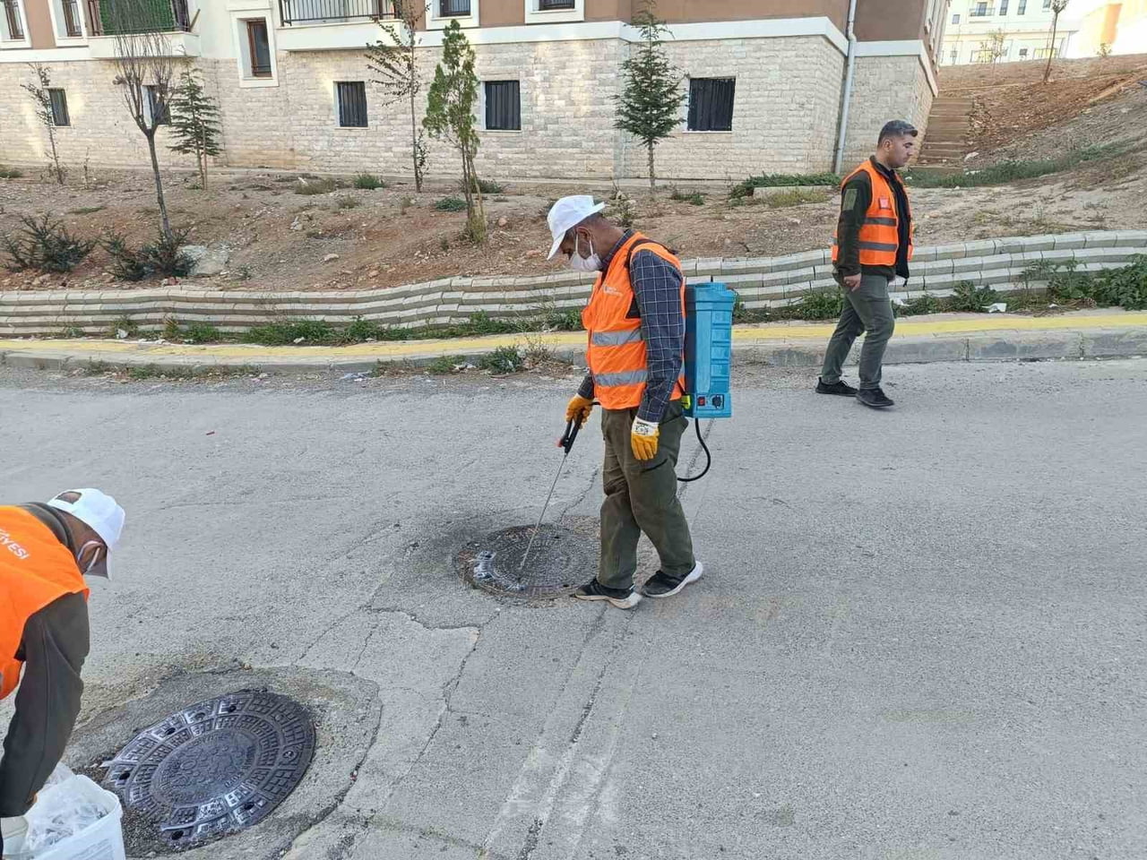 KAHTA BELEDİYESİ’NDEN HAŞERELERE KARŞI YOĞUN MÜCADELE