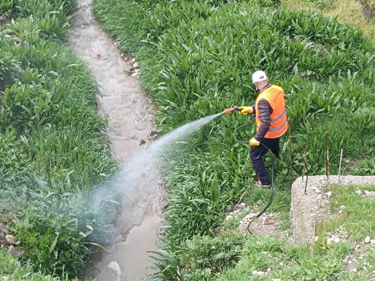 KAHTA BELEDİYESİ’NDEN HAŞERELERE KARŞI YOĞUN MÜCADELE