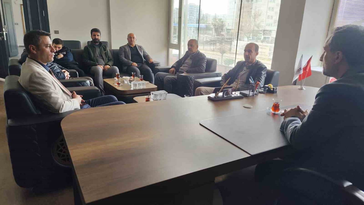 KAHTA TARIM VE ORMAN MÜDÜRÜ YILDIRIM GAZETECİLERLE BİR ARAYA GELDİ