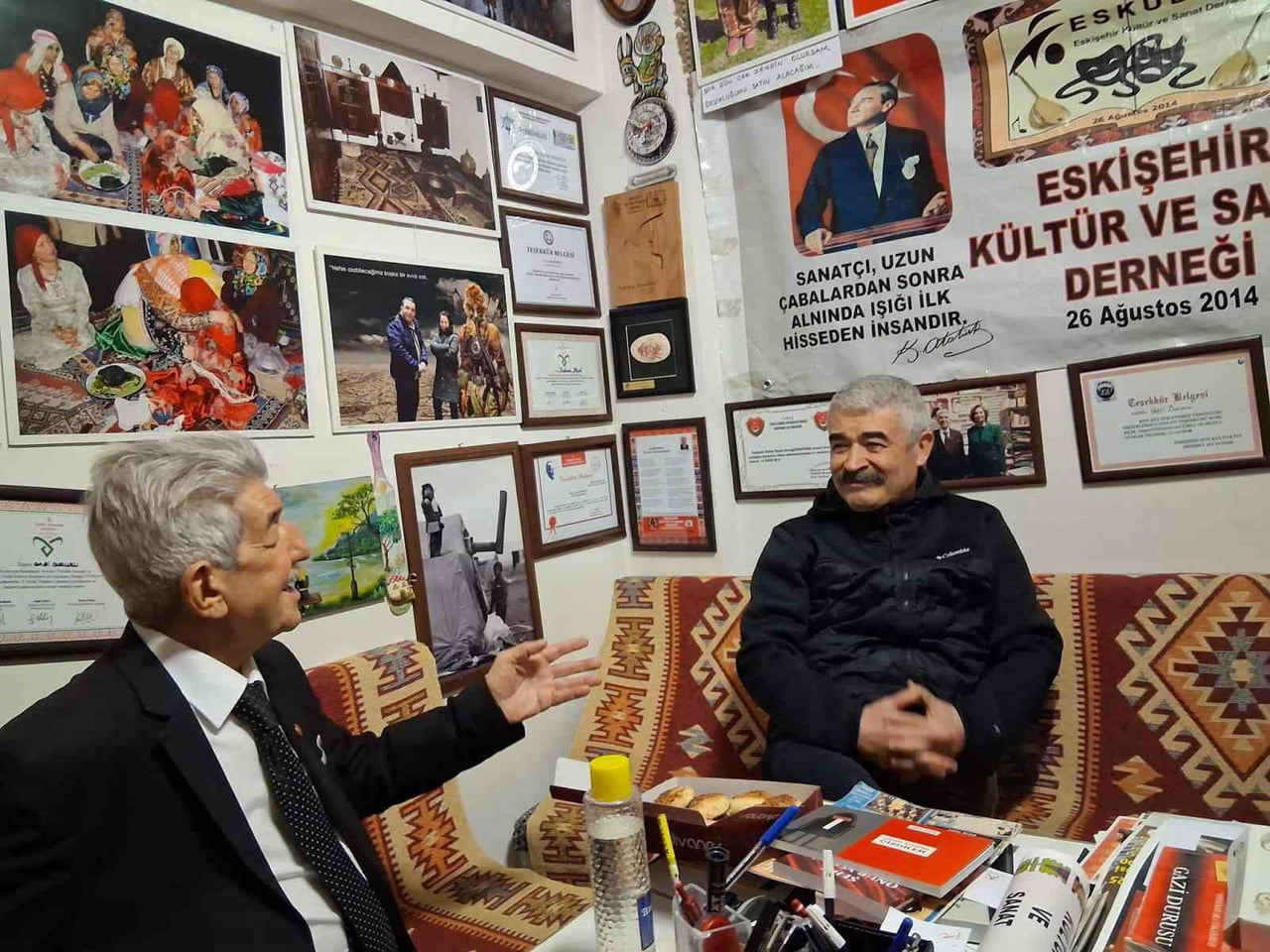 KALP VE DAMAR CERRAHİSİ UZMANI OPR. DOKTOR MUHARREM ŞENEL, ESKÜDER’İ ZİYARET ETTİ