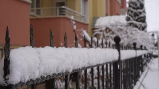 Kar ve kış Erzurum’u terk etmiyor