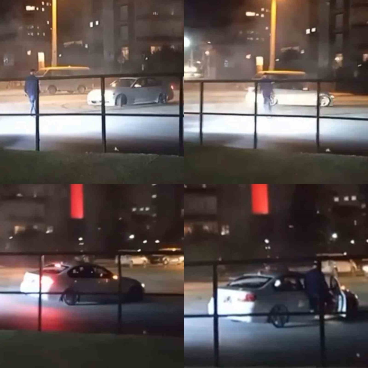 KARAİSALİ CADDESİ'NDE DÜĞÜN KONVOYUNDA OLDUĞU İLERİ SÜRÜLEN BİR SÜRÜCÜ ARACIYLA DRİFT...