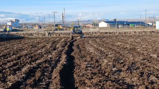 Kars'ta ekin sezonu başladı: Çiftçiler tarlaya indi