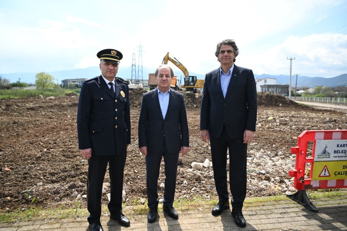 KARTEPE FATİH SULTAN MEHMET MAHALLESİ’NDE YAPIMINA BAŞLANAN POLİS MERKEZİ AMİRLİĞİ PROJESİNDE...