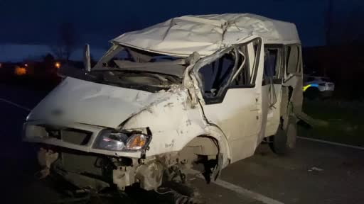 Kastamonu'da minibüs ile hafif ticari araç çarpıştı: 7 yaralı