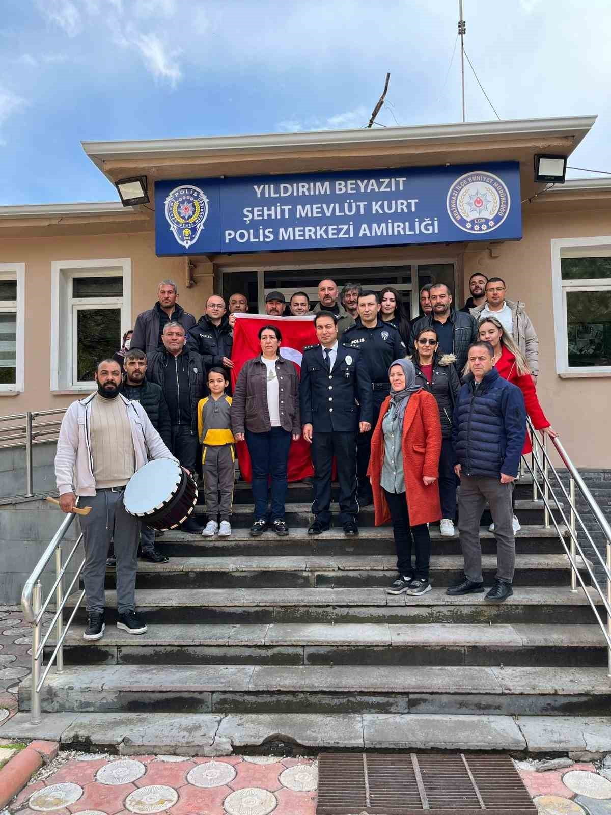 KAYSERİ'DE YILDIRIM BEYAZIT MAHALLESİ SAKİNLERİ; TÜRK POLİS TEŞKİLATI'NIN KURULUŞUNUN 181. KURULUŞ...