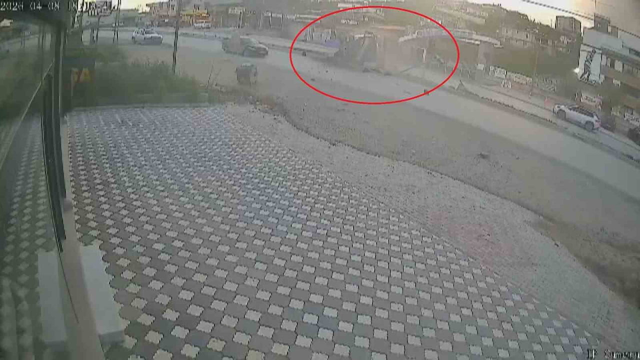 KAZA ANI KAMERAYA YANSIDI.