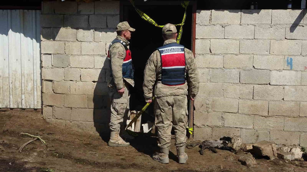 KİLİS'TE HEYELAN NEDENİYLE DUVARI ÇÖKEN AHIRDAKİ 40 KÜÇÜKBAŞ HAYVAN TELEF OLDU.