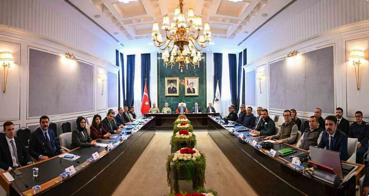 KIRKLARELİ İL GÜVENLİK VE ASAYİŞ KOORDİNASYON TOPLANTISI YAPILDI.