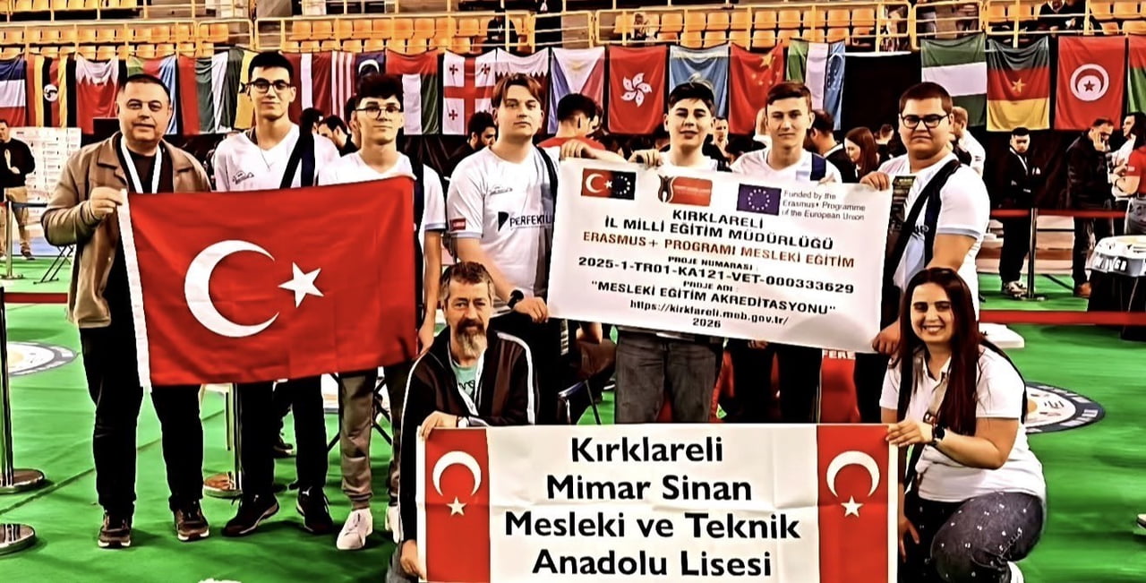 KIRKLARELİ MİMAR SİNAN MESLEKİ VE TEKNİK ANADOLU LİSESİ ÖĞRENCİLERİ, YUNANİSTAN’IN GİRİT ADASI’NDA...