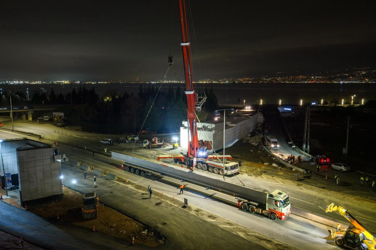 KOCAELİ BÜYÜKŞEHİR BELEDİYESİ, BAŞİSKELE KAVŞAĞI KORİDOR PROJESİ KAPSAMINDA D-130 KARAYOLU'NDAKİ...