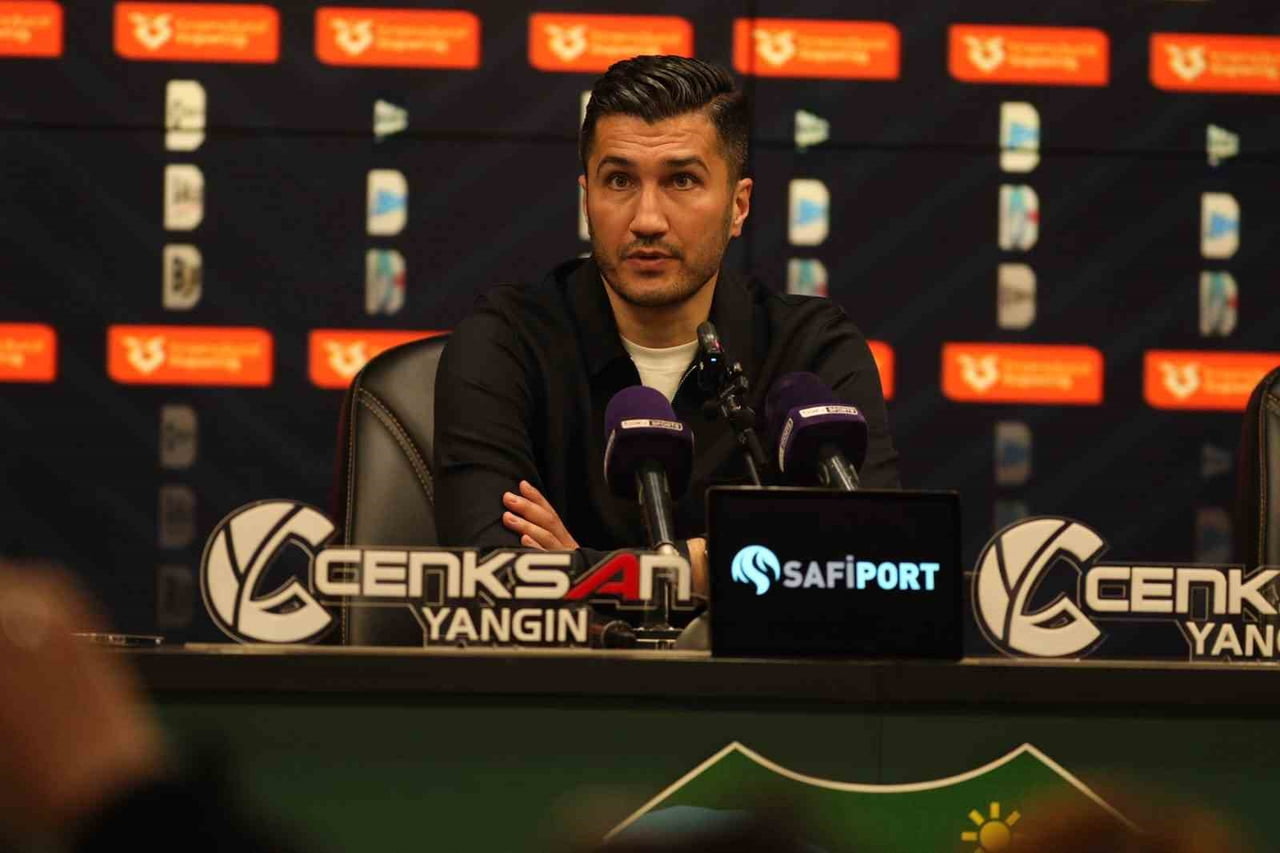 KOCAELİSPOR DEPLASMANINDAN BİR PUAN ÇIKARAN RAMS BAŞAKŞEHİR TEKNİK DİREKTÖRÜ NURİ ŞAHİN MAÇIN...