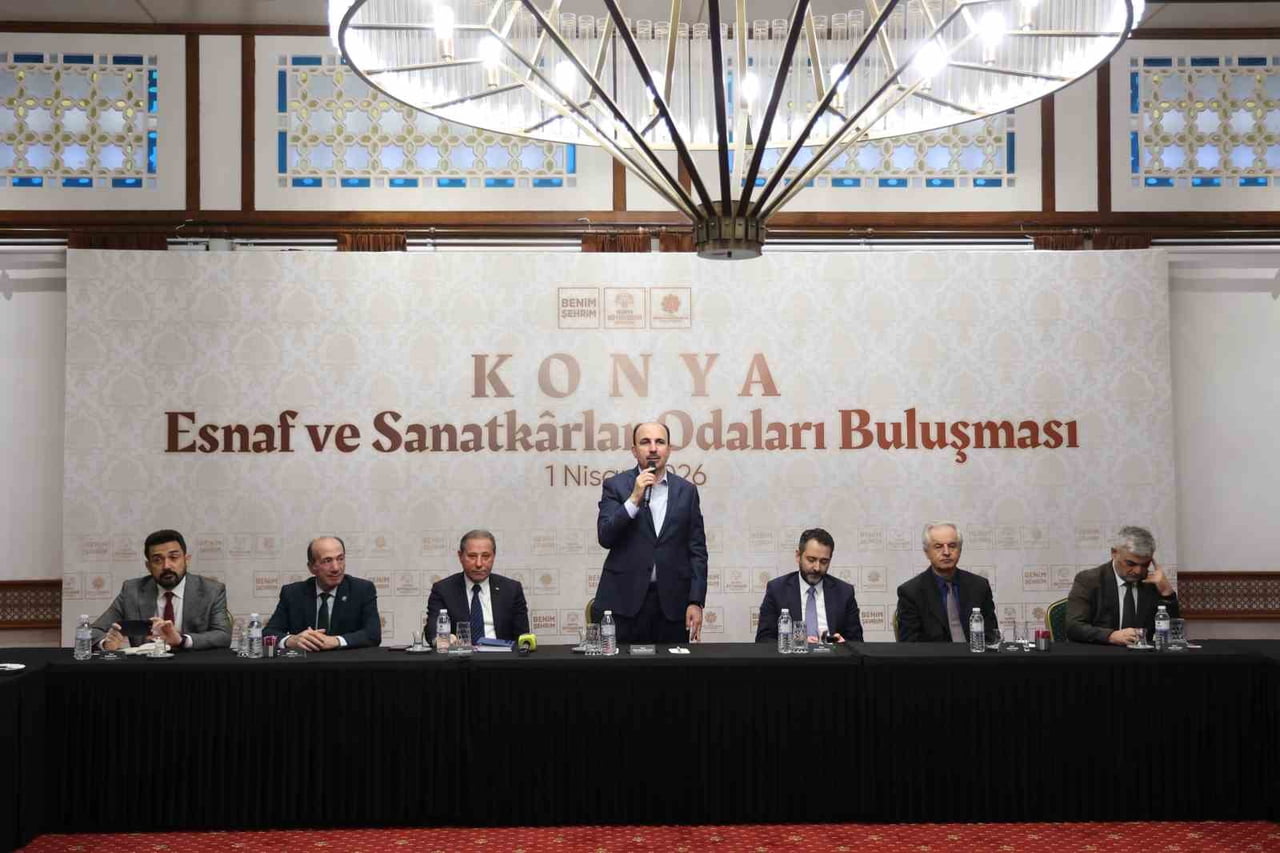 KONYA BÜYÜKŞEHİR BELEDİYE BAŞKANI UĞUR İBRAHİM ALTAY, KONYA ESNAF VE SANATKÂRLAR ODALARI BİRLİĞİ...