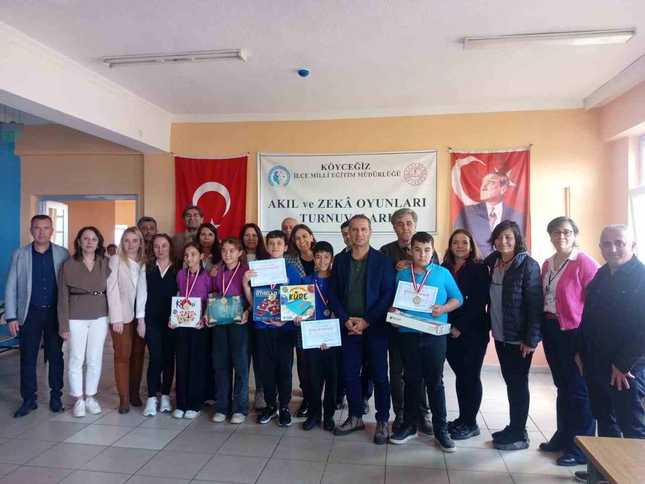 KÖYCEĞİZ’DE AKIL VE ZEKÂ OYUNLARI İLÇE SEÇMELERİ YAPILDI