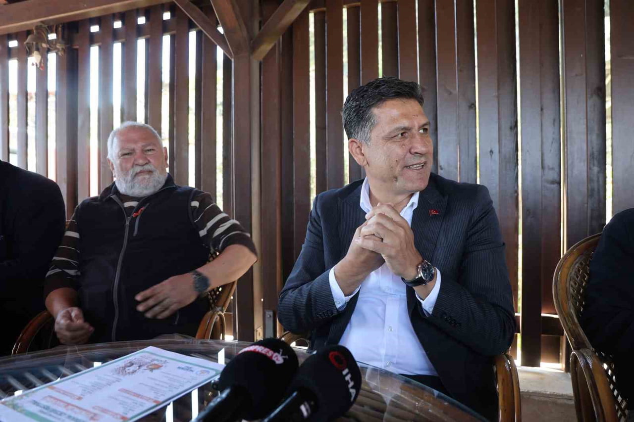 KOZAN BELEDİYE BAŞKANI MUSTAFA ATLI PORTAKAL ÇİÇEĞİ FESTİVALİ BASIN AÇIKLAMASINI...