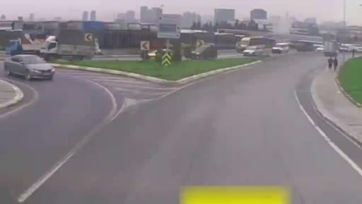 Küçükçekmece’de ters yönde giden sürücüye 31 bin lira ceza