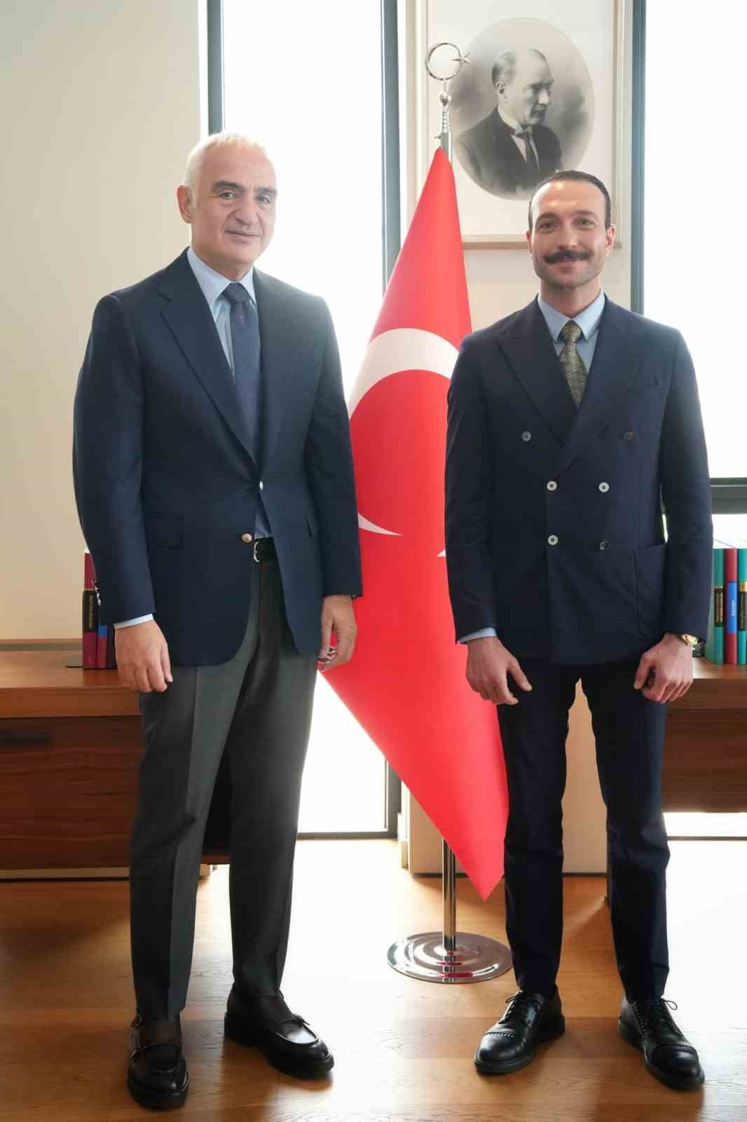 KÜLTÜR VE TURİZM BAKANI MEHMET NURİ ERSOY, İSRAİLLİ BAKAN BEN-GVİR'İN HEDEF ALDIĞI OYUNCU GÖRKEM...