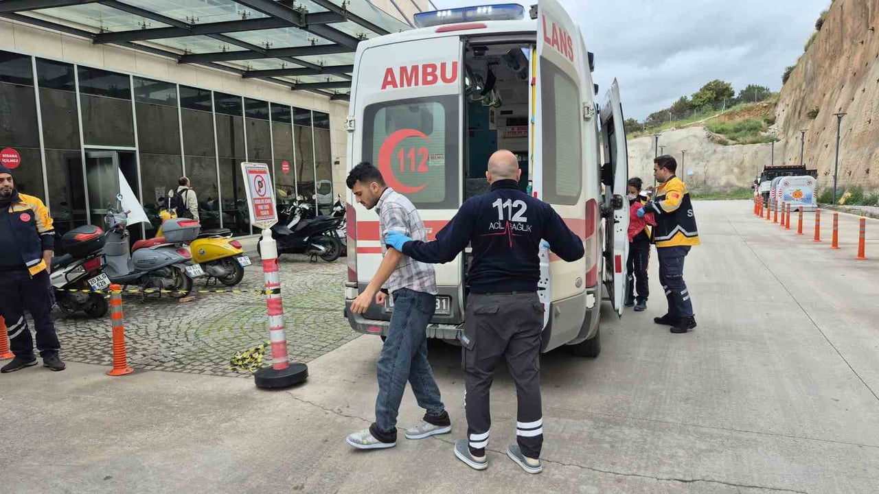 KURTARILANLAR HASTANEYE KALDIRILDI