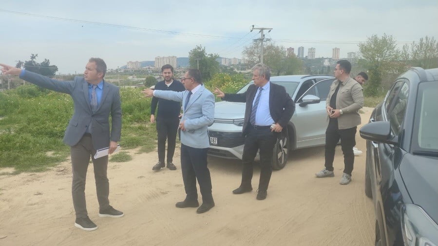 KUŞADASI’NDA PLANLANAN OKUL ALANLARINDA İNCELEME GERÇEKLEŞTİRİLDİ