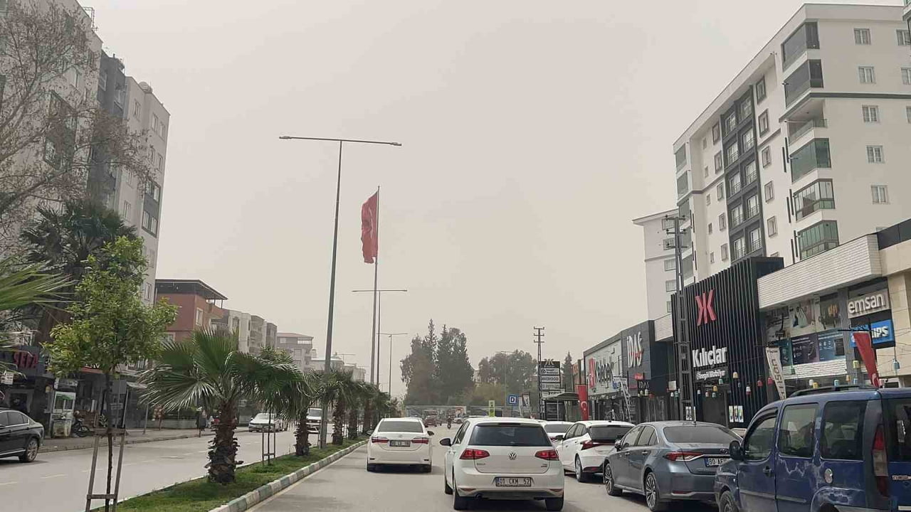 LİBYA KAYNAKLI TOZ TAŞINIMI OSMANİYE’DE ETKİLİ OLDU