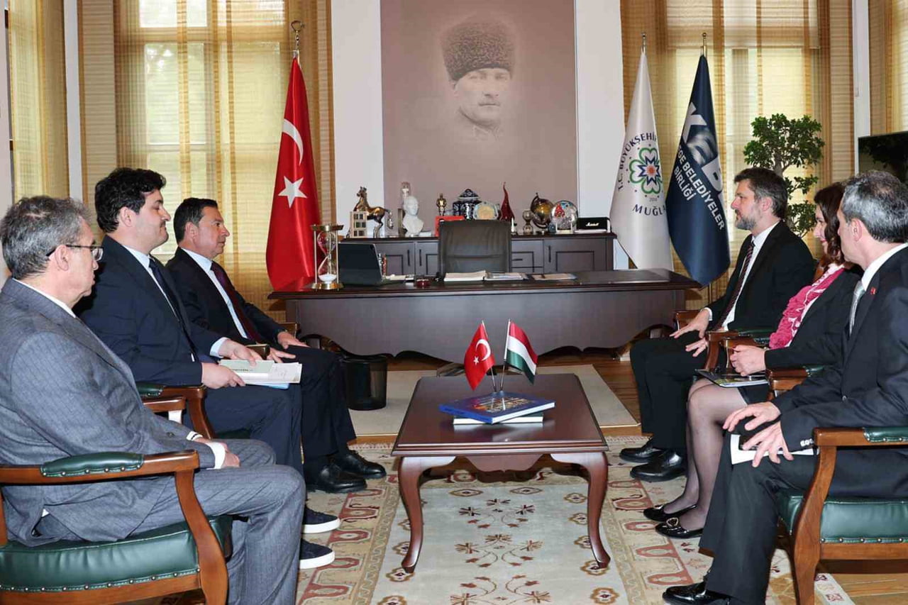 MACARİSTAN’IN ANKARA BÜYÜKELÇİSİ VİKTOR MTİS, KIYI EGE BELEDİYELER BİRLİĞİ VE MUĞLA BÜYÜKŞEHİR...