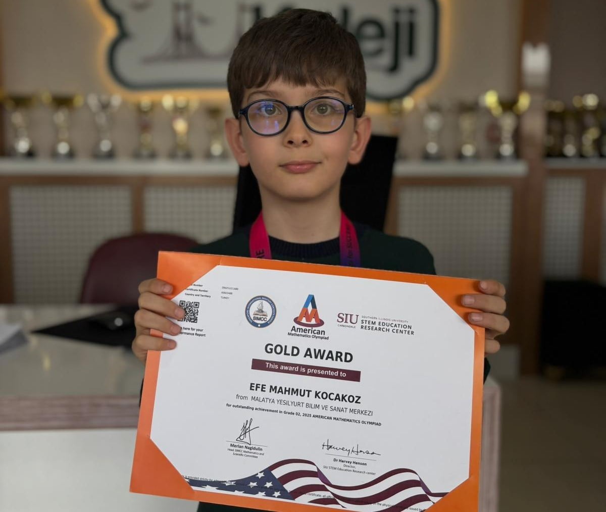 MALATYALI ÖĞRENCİDEN ULUSLARARASI BAŞARI