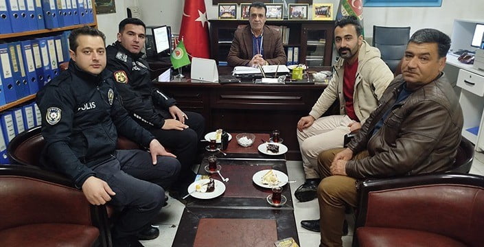 MALAZGİRT ZİRAAT ODASI TARAFINDAN YAPILAN SÜRPRİZ ORGANİZASYONDA, İHBAR ÜZERİNE OLAY YERİNE GELEN...