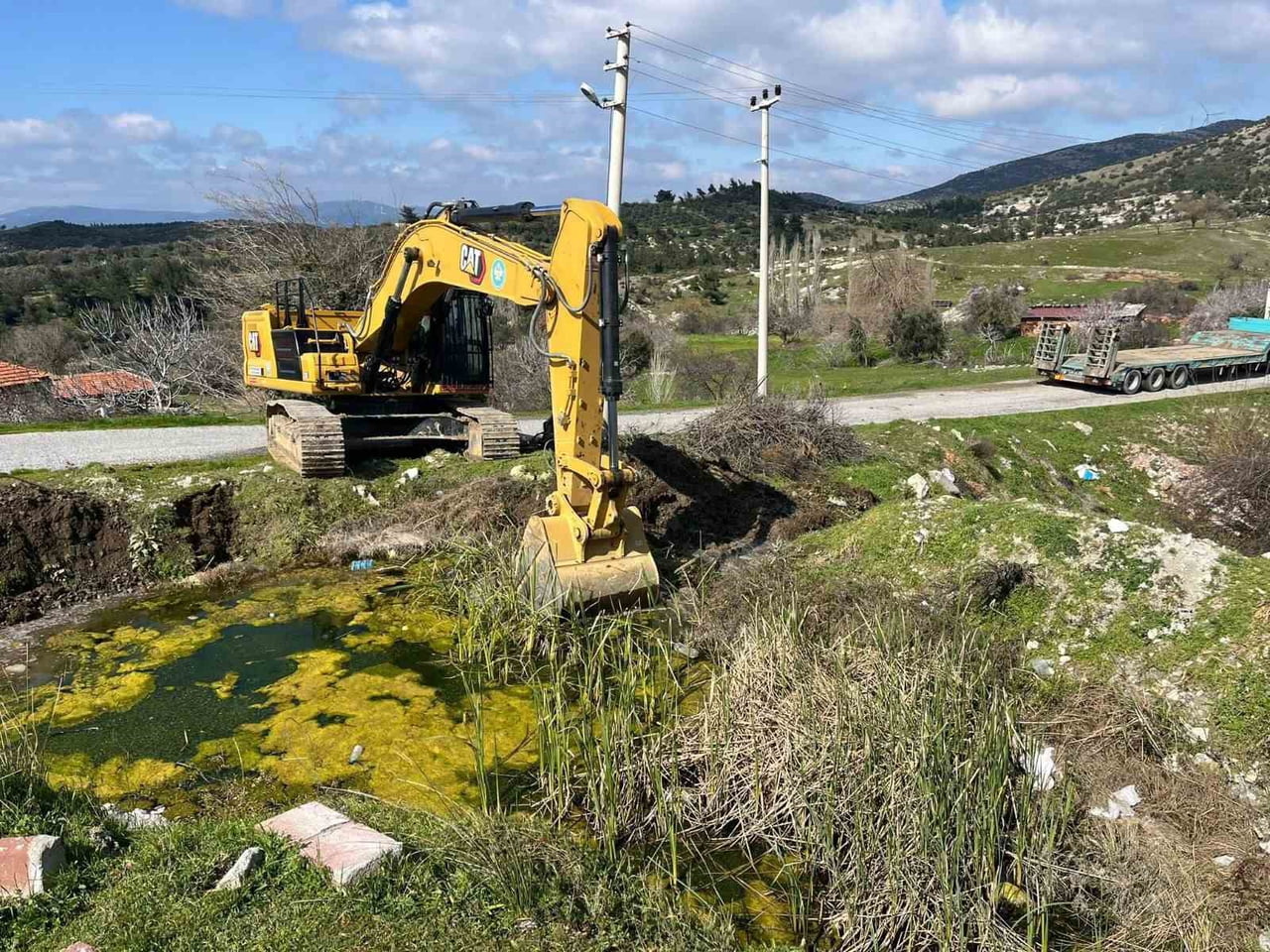 MANİSA BÜYÜKŞEHİR BELEDİYESİ, KIRKAĞAÇ İLÇESİ ÇALTICAK MAHALLESİ’NDE VATANDAŞLARIN KENDİ...