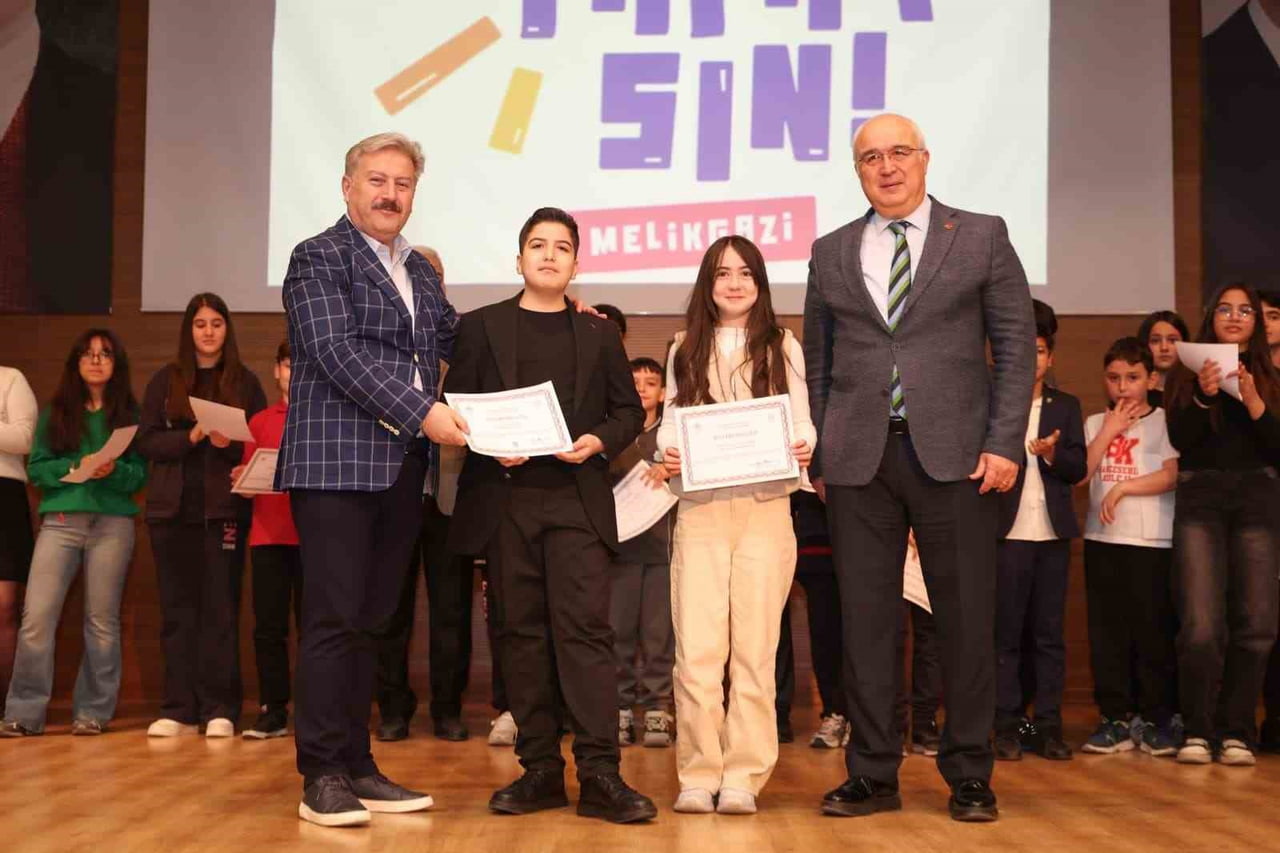 MELİKGAZİ BELEDİYESİ VE MELİKGAZİ İLÇE MİLLİ EĞİTİM MÜDÜRLÜĞÜ İŞ BİRLİĞİYLE, ÖĞRENCİLERİN...