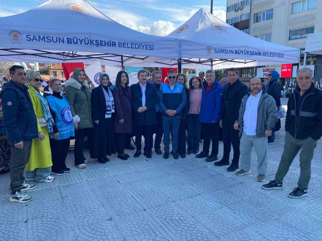 MEMUR-SEN SAMSUN KADIN KOMİSYONU TARAFINDAN CUMHURİYET MEYDANI’NDA DÜZENLENEN ORGANİZASYON...