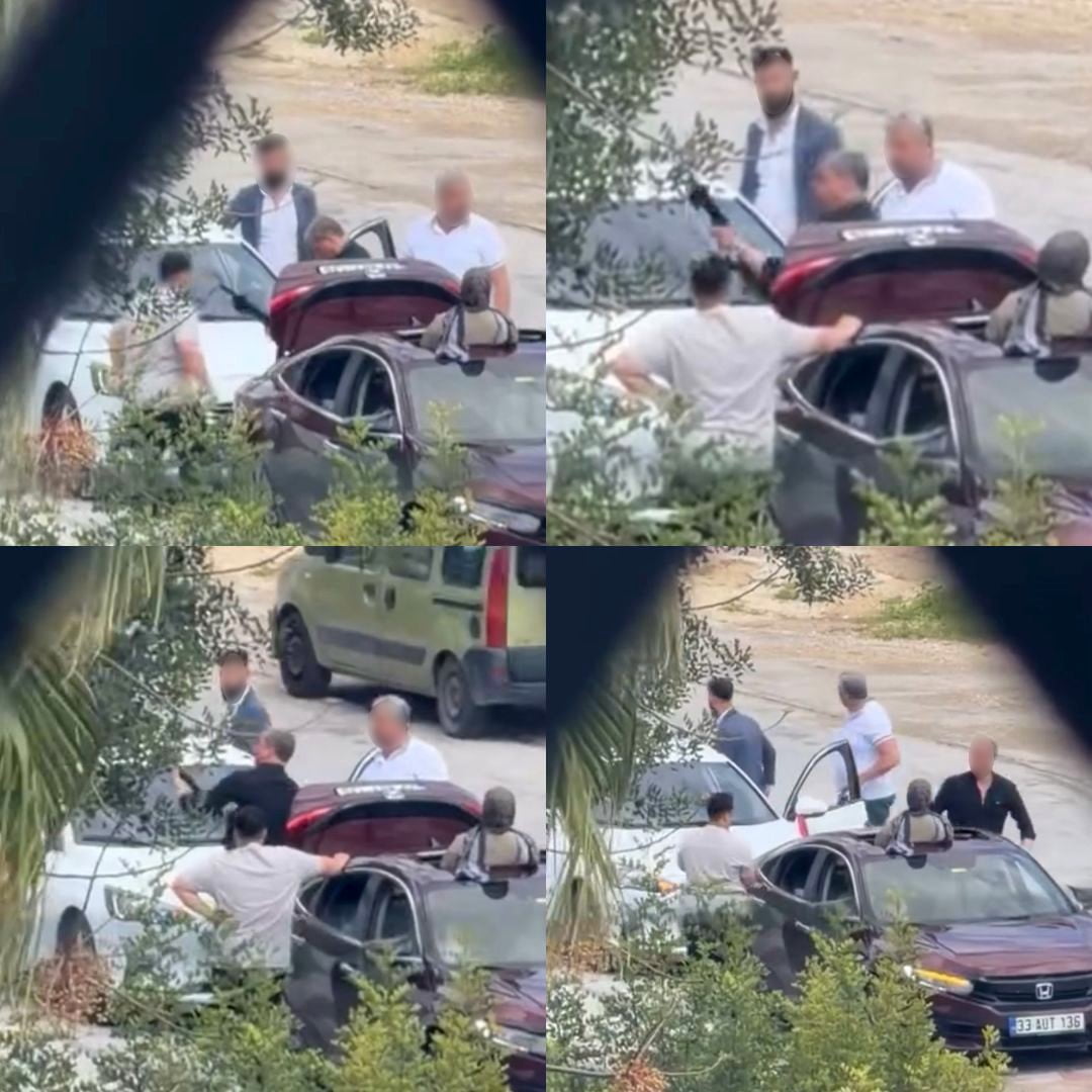 MERSİN'DE DÜĞÜN KONVOYUNDA HAVAYA ATEŞ AÇAN ŞÜPHELİ YAKALANDI