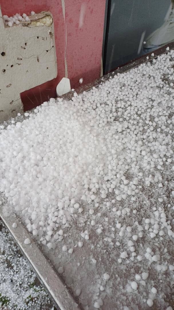 METEOROLOJİNİN SAĞANAK YAĞIŞ UYARISINDA BULUNDUĞI ÇANKIRI’DA DOLU YAĞIŞI ETKİLİ OLDU.